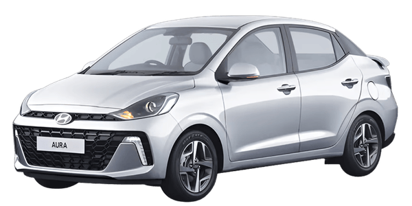 Hyundai Aura self drive car rental Bhubaneswar sedan petrol automatic mileage